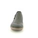 Rieker Comfort Slip On Shoes - Olive leather - L7571-54 ZIGSHU TEX