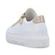 Rieker Trainers - White Gold - M1921-80 LOMAZ PLATFORM