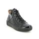 Rieker Hi Tops - Black patent - M6434-01 DURLOLEP