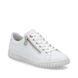 Rieker Lacing Shoes - WHITE LEATHER - N0900-81 ROSEZIP