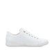 Rieker Lacing Shoes - WHITE LEATHER - N0900-81 ROSEZIP