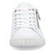 Rieker Lacing Shoes - WHITE LEATHER - N0900-81 ROSEZIP