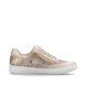 Rieker Lacing Shoes - Beige Floral - N0902-90 ROSEZIP