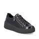 Rieker Trainers - Black patent - N2501-00 DOLLY