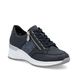 Rieker Trainers - Navy - N4322-14 VICTIZ WEDGE