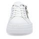 Rieker Trainers - White Leopard - N4924-81 LIMAGE ZIP