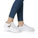 Rieker Trainers - White Leopard - N4924-81 LIMAGE ZIP