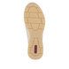 Rieker Trainers - Beige Light Gold - N9301-60 PESTA WEDGE ZIP