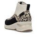 Rieker Hi Tops - Black Leopard - N9362-90 PESTA WEDGE BT