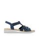 Rieker Flat Sandals - Navy - V0649-14 SITANAMO