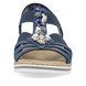 Rieker Flat Sandals - Navy - V0649-14 SITANAMO