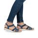 Rieker Flat Sandals - Navy - V0649-14 SITANAMO