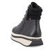 Rieker Hi Tops - Black leather - W0962-00 STARRY HIKE