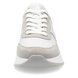 Rieker Trainers - White Grey Leather - W1302-83 NUBEE EVO