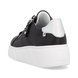 Rieker Trainers - Black White - W2605-00 HAGEN EVOZIP