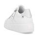 Rieker Trainers - White Silver - W2605-80 HAGEN EVOZIP