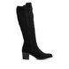 Rieker Knee-high Boots - Black - Y2050-01 SADDLE STRECH