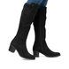 Rieker Knee-high Boots - Black - Y2050-01 SADDLE STRECH