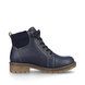 Rieker Lace Up Boots - Navy - Y9105-14 INDAZIP TEX