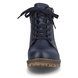 Rieker Lace Up Boots - Navy - Y9105-14 INDAZIP TEX