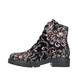 Rieker Biker Boots - Black floral - Z2841-90 ROCLAND