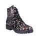 Rieker Biker Boots - Black floral - Z2841-90 ROCLAND