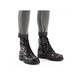 Rieker Biker Boots - Black floral - Z2841-90 ROCLAND