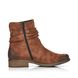 Rieker Ankle Boots - Tan - Z4197-24 PEECH ZIP