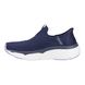 Skechers Comfort Slip On Shoes - Navy Lavender - 128571 Max Cushioning - Smooth