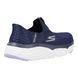 Skechers Comfort Slip On Shoes - Navy Lavender - 128571 Max Cushioning - Smooth