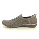 Skechers Lacing Shoes - Dark Taupe - 100615 BREATH SLIP INS