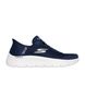 Skechers Trainers - Navy - 124836 SLIP INS GO WALK BUNGEE