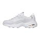 Skechers Trainers - White Rose gold - 11931 DLITES FRESH