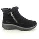 Skechers Ankle Boots - Black - 167862 EASY GOING ZIP