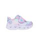 Skechers Girls Trainers - Lavender Light Pink - 302693N HEART LIGHTS 1V