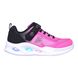 Skechers Girls Trainers - Black hot pink - 303714L Sola Glow Ombre Deluxe