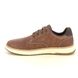 Skechers Comfort Shoes - Brown - 205234 GARLAN TEX PRYO