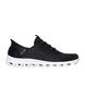 Skechers Trainers - Black White - 104574 GLIDE SLIP INS