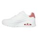 Skechers Trainers - White Coral - 177092 Uno - Pop Back