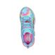 Skechers Girls Trainers - Turquoise Pink - 303253L FLUTTER LIGHTS