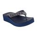 Skechers Toe Post Sandals - Navy - 119638 Vinyasa - Wild Daisies