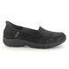 Skechers Comfort Slip On Shoes - Black - 158699 REGGAE SLIP INS