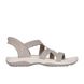 Skechers Walking Sandals - Taupe - 163460 REGGAE SLIP INS