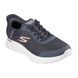 Skechers Trainers - Grey - 216324 SLIP INS GO WALK BUNGEE