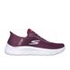 Skechers Trainers - Burgundy - 124836 SLIP INS GO WALK BUNGEE