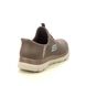 Skechers Trainers - Brown - 150254 SLIP INS SMOOTH