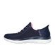 Skechers Trainers - Navy Pink - 150123W SLIP INS WIDE SUMMITS