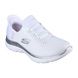 Skechers Trainers - White silver - 150123 SLIP INS SUMMIT