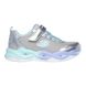 Skechers Girls Trainers - Silver Multi - 303717L S-Lights: Twisty Glow