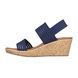 Skechers Wedge Sandals - Navy - 119571 BEVERLEE LUCK